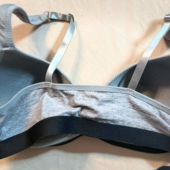 FOUR Zone Pro Lightly Padded Wireless Pullon Bras (white/grey/black) L / 34/36C - Picture 6 of 16